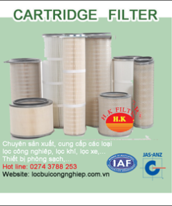 CARTRIDGE FILTER - LÕI LỌC BỤI CÁC LOẠI